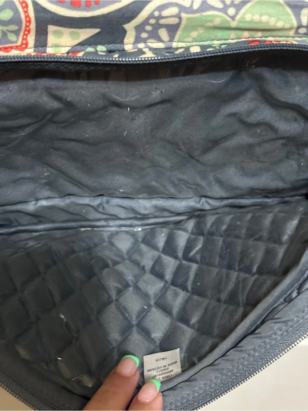 Vera Bradley quilted floral